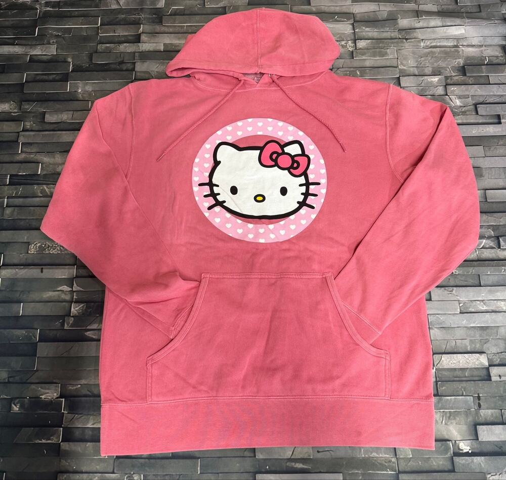 HELLO KITTY PINK HOODIE